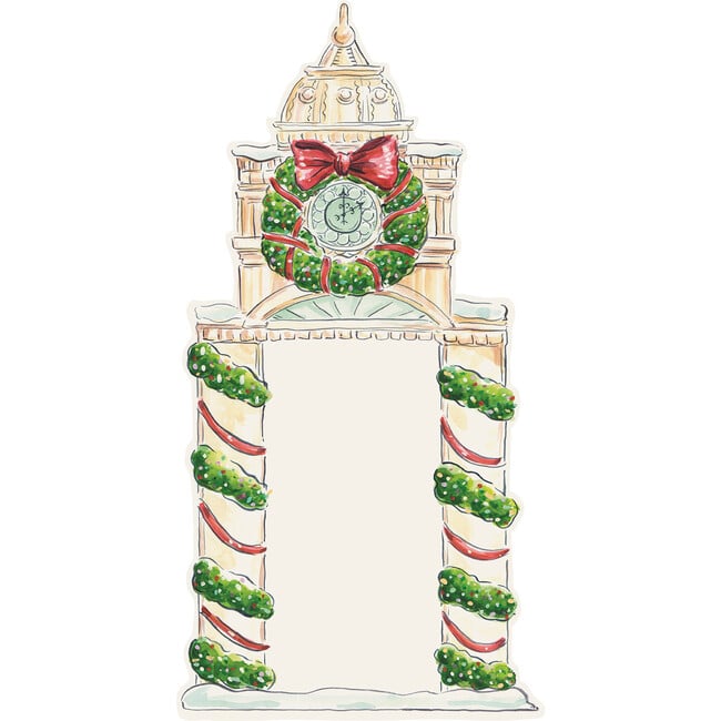 Clock Tower Table Card, Set of 12