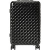 Lacquer Light-Weight Carry-On Suitcase, Black - Luggage - 1 - thumbnail