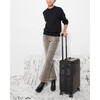 Lacquer Light-Weight Carry-On Suitcase, Black - Luggage - 2