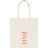 Merry Tote Bag, Natural - Bags - 1 - thumbnail