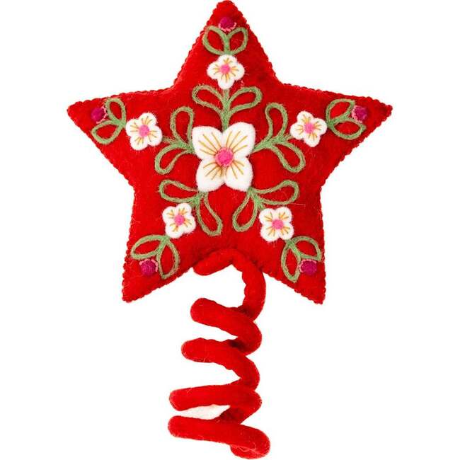 Star Tree Topper, Red