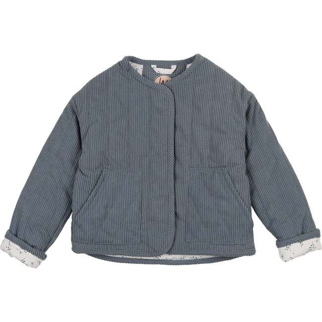 Quilted Corduroy Jacket, Blue
