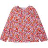 Girl Gathered Collar Blouse in Liberty Betsy Fabric, Multi - Blouses - 1 - thumbnail