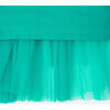 Girl Pleated Tulle Tutu Skirt, Green - Skirts - 5