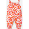 Baby Girl Overalls in Liberty Eleonor Fabric, Multi - Overalls - 3