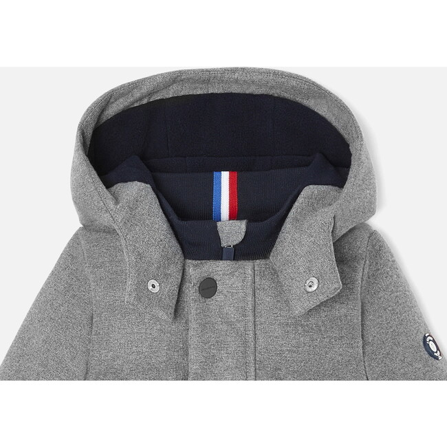 Baby Boy Parka, Grey - Coats - 3