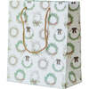 Holiday Wreath Gift Bag, Set of 2 - Paper Goods - 1 - thumbnail
