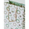 Holiday Wreath Gift Bag, Set of 2 - Paper Goods - 3