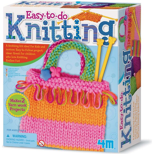 4M Easy-To-Do Knitting Craft Activity Kit