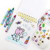 Peppa Pig My Own Creativity Craft Set w/ Color Sticker & Stamp - Arts & Crafts - 6