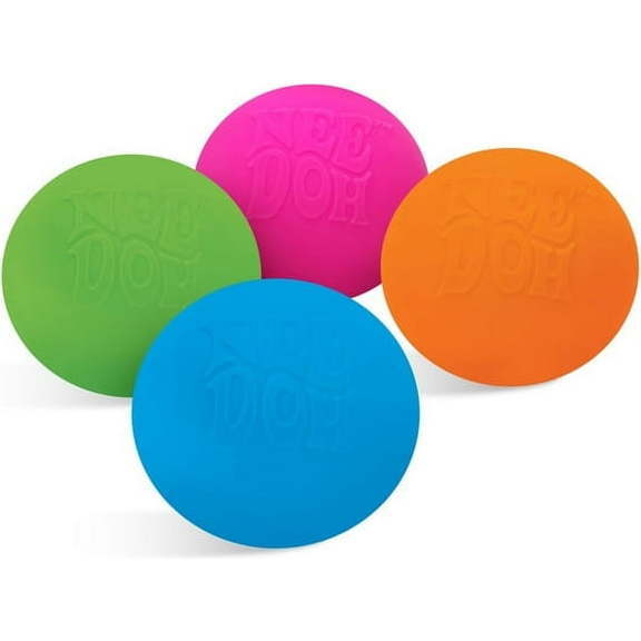 NeeDoh The Groovy Glob! Squishy, Squeezy, Stretchy Stress Ball - Colors Vary