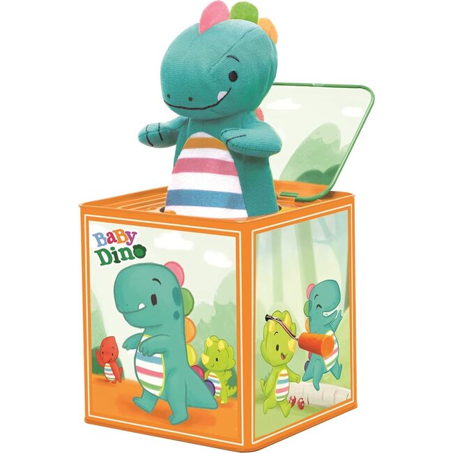 Baby Dino Jack In The Box Toy