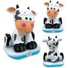 Stack-a-Roos Pals Nesting Stacking Baby Toy w/ Lights & Sounds: Baby Cow - Developmental Toys - 2