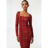 Women's Simona Dress, Flora Splash - Dresses - 4