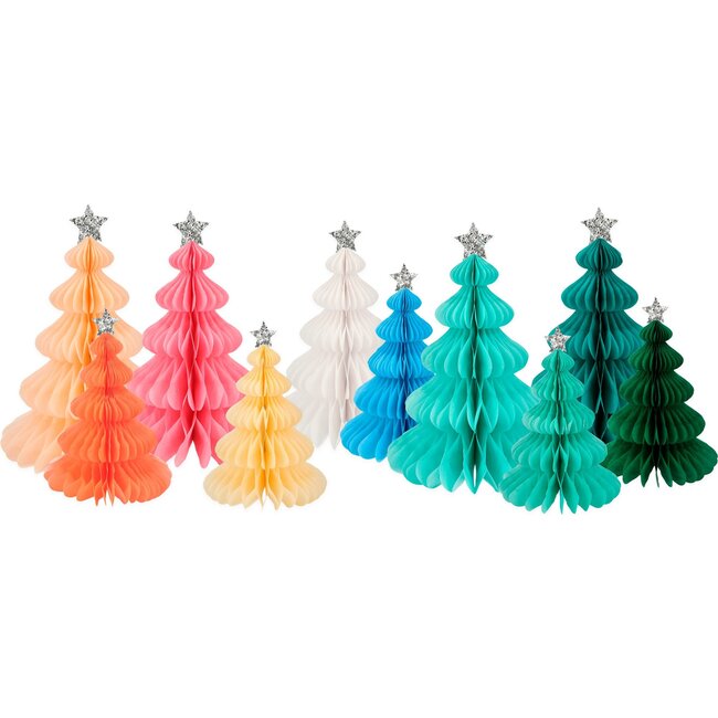 Rainbow Honeycomb Tree Set