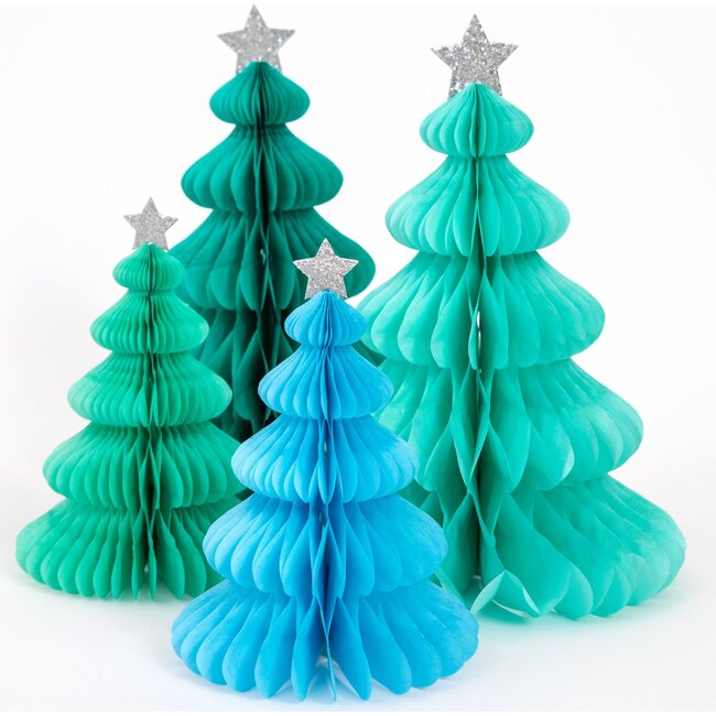 Rainbow Honeycomb Tree Set - Party - 4