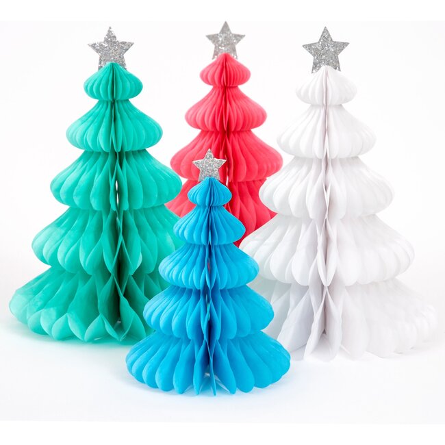 Rainbow Honeycomb Tree Set - Party - 6