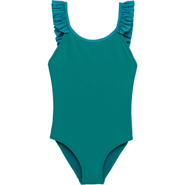 One-Piece UV Swimsuit, Jade