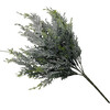 Snow Flocked Cedar Bush Spray - Bouquets - 1 - thumbnail