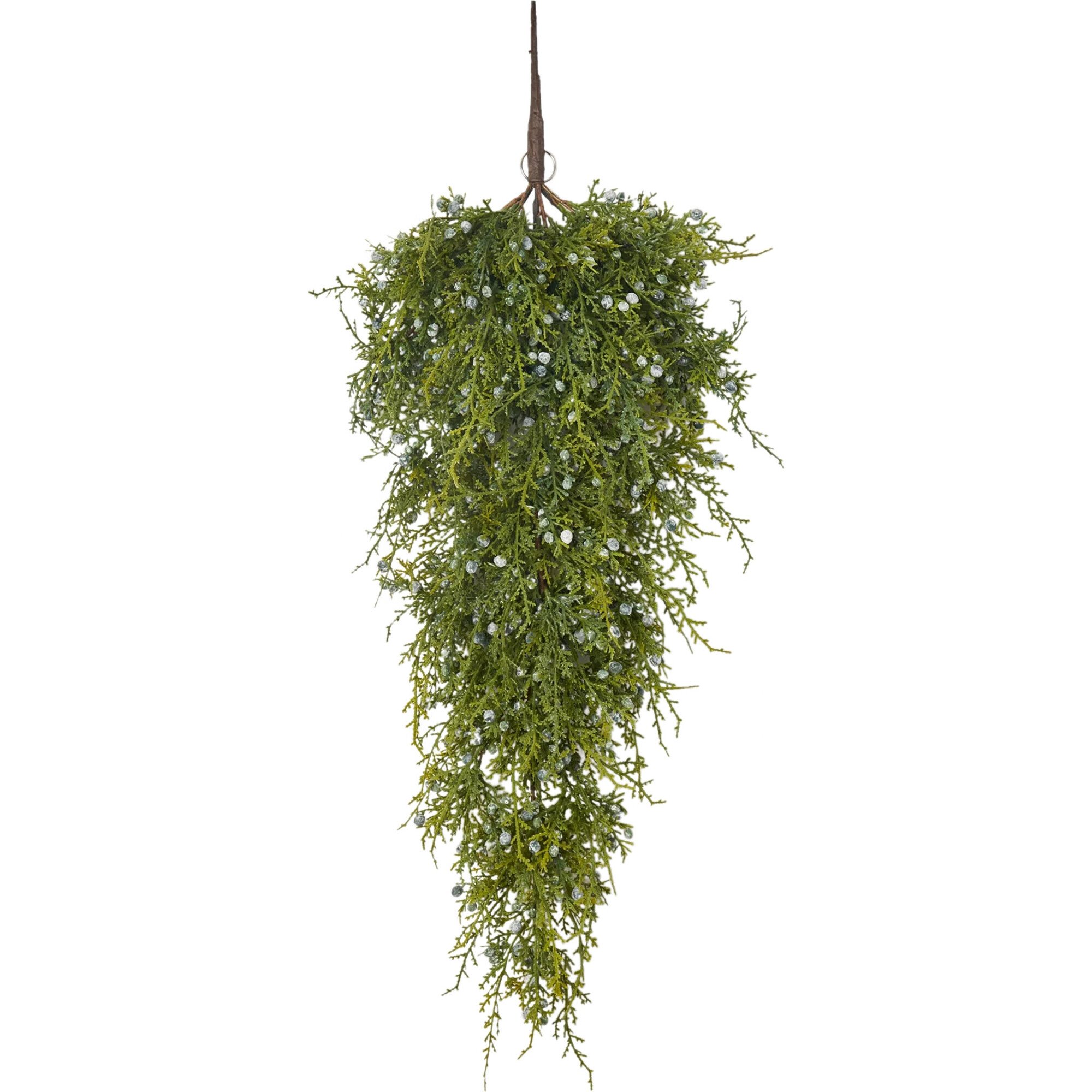 Seeding Winter Juniper Berry Teardrop Swag - Accents - 1