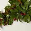 Real Touch Magnolia Leaf, Scotch Pine, & Faux Apple Holiday Doorway Arch - Accents - 2