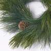 Long Needle Pine & Pinecone Candle Wreath Centerpiece - Wreaths - 3