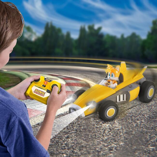 Team Sonic Racing Tails the Fox R/C Vehicle: 2.4GHz Car With Turbo Boost - Remote Control - 2
