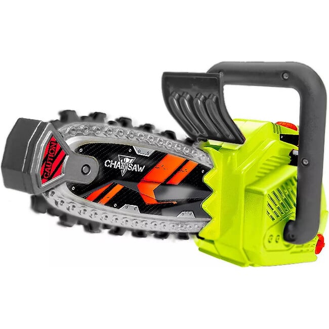 Tuff Tools: Clean Cut Chainsaw Pretend Play Toy w/ Sounds & Action - Role Play Toys - 3