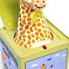 Vintage Tin Giraffe Jack in the Box Toy - Musical - 3