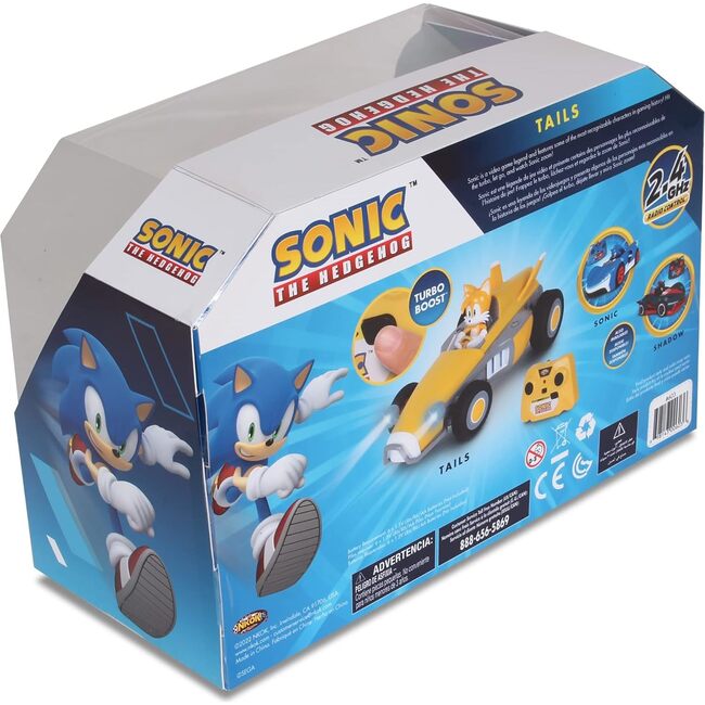 Team Sonic Racing Tails the Fox R/C Vehicle: 2.4GHz Car With Turbo Boost - Remote Control - 6