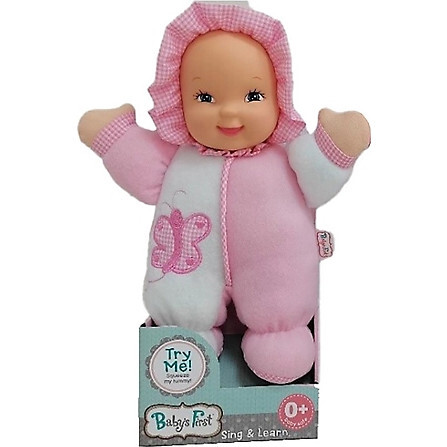 Baby's First Soft & Snuggle Butterfly Toy Doll