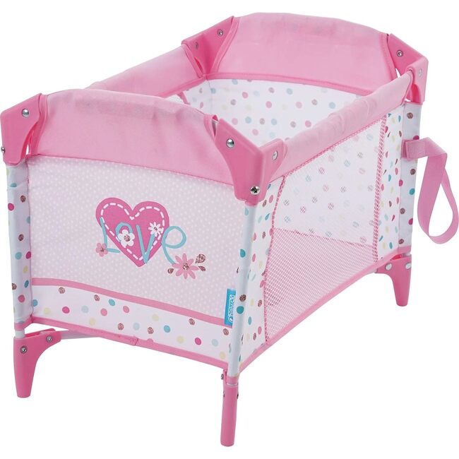 Love Heart Doll Play Yard Baby Doll Accessory - Folds for Easy Storage and Travel