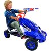 Nerf Striker Ride-On Pedal Go-Kart - Blue - Outdoor Games - 2