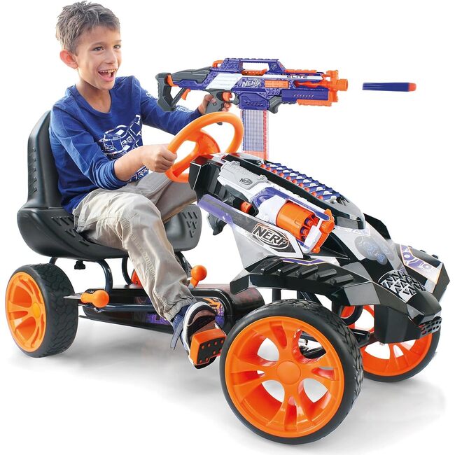 Nerf Battle Racer Ride-On Pedal Go-Kart - Outdoor Games - 2