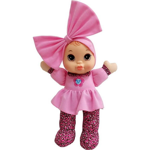 Baby's First  Kisses Baby Doll Toy w/  Pink Top