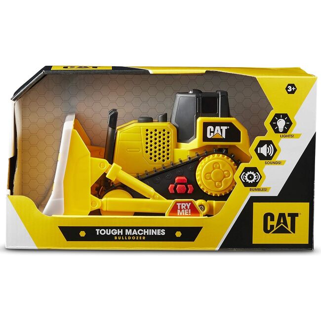 CAT Tough Machines Bulldozer Toy Vehicle - Transportation - 3