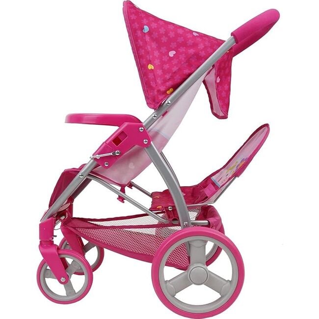 Garden Twin Baby Doll Stroller Doll Accessory - Doll Accessories - 2