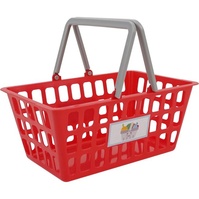 Kids Pretend Play 2-in-1 Red Shopping Cart - Role Play Toys - 2