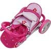 Garden Twin Baby Doll Stroller Doll Accessory - Doll Accessories - 3