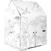 Cardboard Coloring Playhouse Dinosaur House - Kids Art & Craft for Indoor & Outdoor Fun - Playhouses - 1 - thumbnail