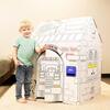 Color & Paint Cardboard Playhouse - Police & Fire Station - Playhouses - 2