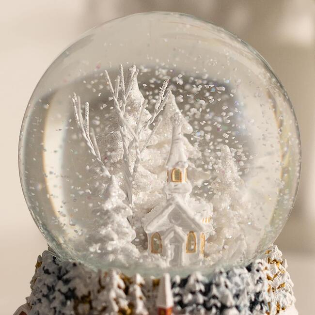 Ashfield & Harkness Winterland Church Decorative Snow Globe - Snowglobes - 2