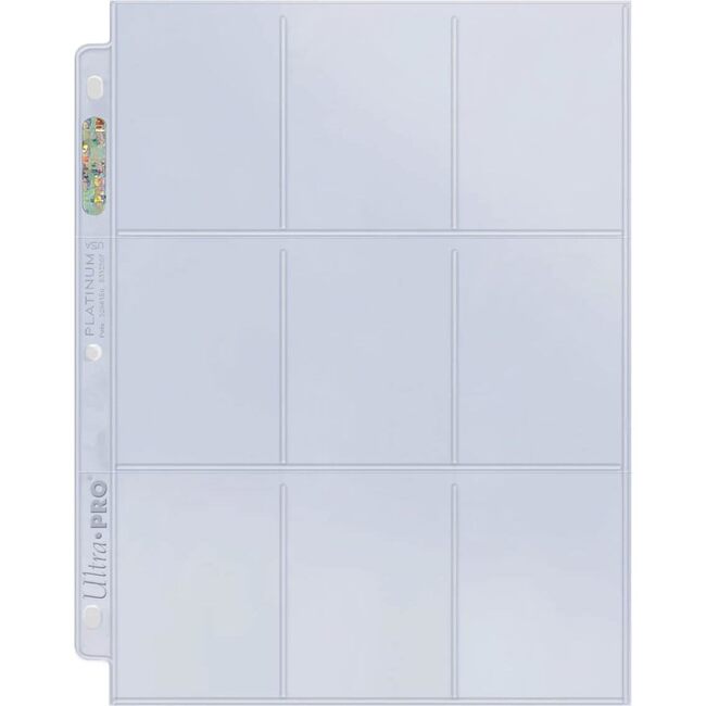 100 Ultra Pro Platinum 9-Pocket Sheets - Trading Cards - 2