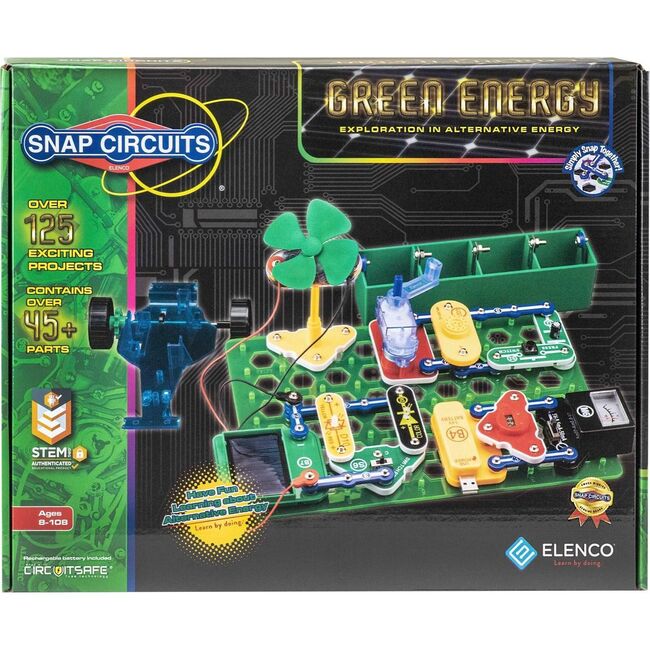 Snap Circuits Green Energy STEM Learning Toy