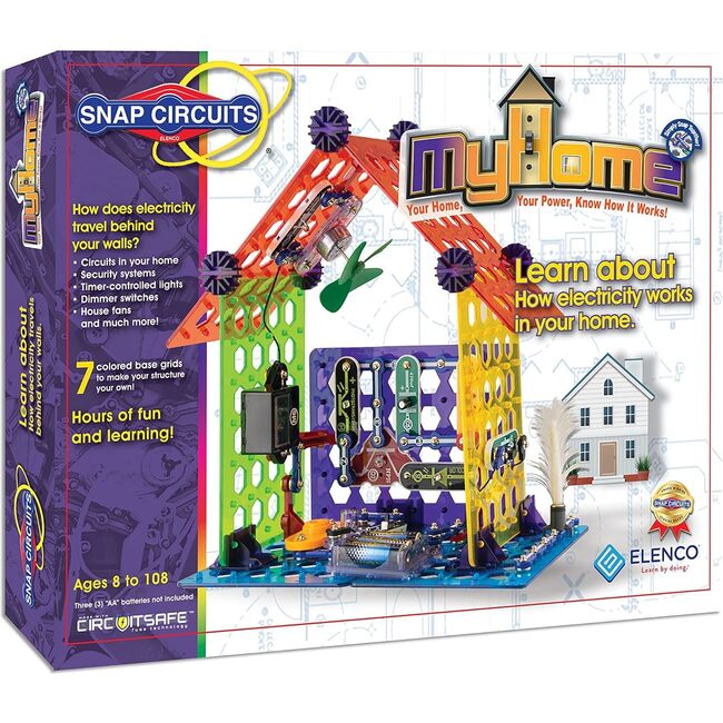 Sanp Circuits My Home  Electronics Building Kit STEM Learning Toy