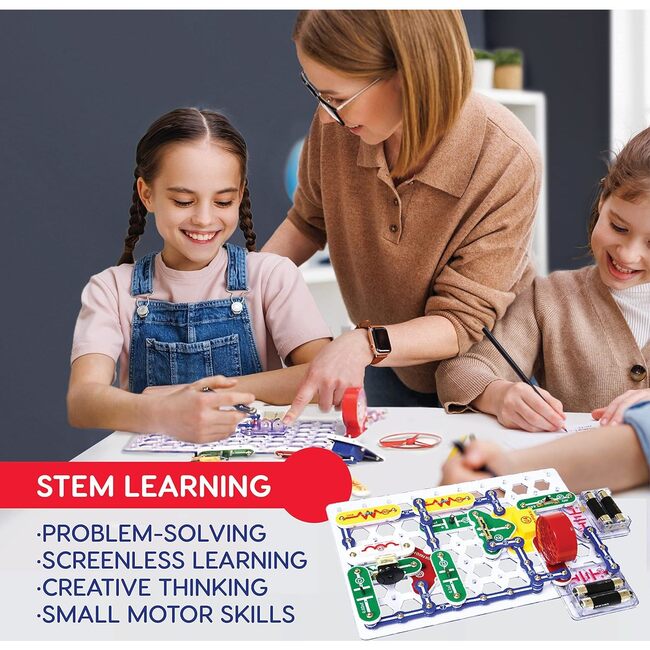 Elenco Snap Circuits SC-300 STEM Science Electronics Kit - STEM Toys - 3