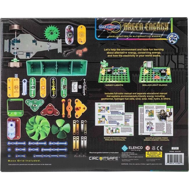 Snap Circuits Green Energy STEM Learning Toy - STEM Toys - 5