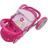 Garden Doll Jogger Stroller Doll Accessory w/ Retractable Canopy - Doll Accessories - 4