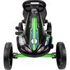 Air Jet Pedal Go Kart Ride On - Green - Outdoor Games - 2