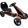 Air Jet Pedal Go Kart Ride On - Orange - Outdoor Games - 5